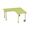 Kita-Tisch Tabulo, Winkelform, 120x120