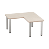 Kita-Tisch Tabulo, Winkelform, 120x120