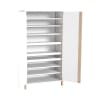 Werkmaterialschrank Linus, B 110,4 x H 208,6 (mit Füßen) x T 60 cm