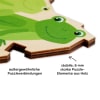 Kinder Holzpuzzle Schmetterling, 20-teiliges 2 in 1 Puzzle, ab 4 Jahren