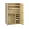 Pureo Musikschrank mit 2 Rollböden B100 x H150 x T60 cm