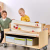 Spielaufsatz Kugelbahn 95,7/32,4/42cm