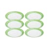 ARCOROC Brush green Untertassen, Ø 14 cm, 6 Stück