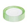 ARCOROC Brush green Untertassen, Ø 14 cm, 6 Stück