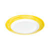 ARCOROC Brush yellow Teller flach, Ø 25,4 cm, 6 Stück