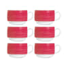 ARCOROC Brush red Tassen, 190 ml, 6 Stück