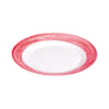 ARCOROC Brush darkred Teller flach, Ø 25,4 cm, 6 Stück