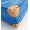 Weichbodenmatte mit Lederecken, L 300 x B 200 x H 25 cm