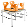 Gleitkufenstuhl solit:sit® Swing, Modell A, Kunststoff-Schale, div. Farben, Gr. 5, Sitzh. 43 cm