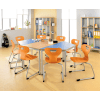 Gleitkufenstuhl solit:sit® Swing, Modell A, Kunststoff-Schale, div. Farben, Gr. 5, Sitzh. 43 cm