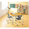 Gleitkufenstuhl solit:sit® Swing, Modell A, Kunststoff-Schale, div. Farben, Gr. 5, Sitzh. 43 cm