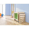 Hockertreppe bunt, 11 Teile