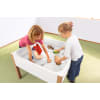Wasser- und Sandspieltisch mit Wasserabl