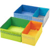 Stoffbox, hellblau/blau