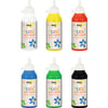Stoff-Fingermalfarben Mucki, 6 Farben à 250 ml