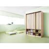Liegepolster-/Deckenschrank für Wolldecken, H 196,8 x B 96,6 x T 62 cm
