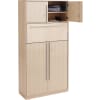 Schrank-Arbeitsplatz