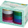folia<sup>®</sup> Glitzer Tape, Papierklebeband, 10 Rollen