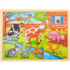 goki Wimmelpuzzle-Set, 4 Puzzles