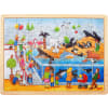 goki Wimmelpuzzle-Set, 4 Puzzles