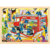 goki Wimmelpuzzle-Set, 4 Puzzles