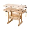 Werkbank höhenverstellbar, B 96 x T 52 x H 65 bzw. 86 cm.