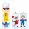 Verzierwachs-Set, 17 x 8 cm, 12 Stück
