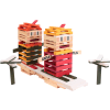 KAPLA®-Holzbaukasten Octocolor, 100 Teile