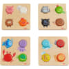 Lotto Tiere, 4 Platten