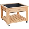 Tischbeet mit Rollen, 100x83x100cm