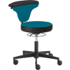 Multi-Hocker, mit  Kunstleder, div. Farben, Sitzhöhe 40 - 50 cm