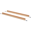 Führungsleisten für Sinnesplatten, 2 Stück, L 81,5 cm