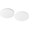 Abacustica®-Schallabsorber-Sets Decken, weiß; Raumgröße 10 m2