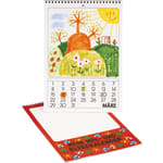 Mal- und Klebekalender, 5 Stück