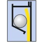 Klemmleiste mit Catch-Ball-System