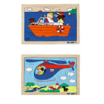 Puzzlebox Fahrzeuge, 10 Puzzles