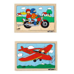 Puzzlebox Fahrzeuge, 10 Puzzles