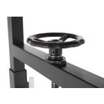 Werkbank höhenverstellbar, B 130 x T 70 x H 62 - 79 cm