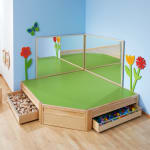 HABA Pro Spielpodest mit Rollwagen