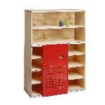 Wellen-Schiebetürenschrank