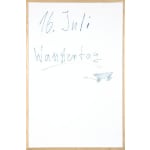 Wandplatte „Whiteboard