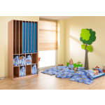 Liegepolster-/Deckenschrank für Steppdecken, H 196,8 x B 96,6 x T 62 cm