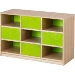 Regalschrank Forminant, wechselseitig offen, B 100 x H 64,5 x T 39,4 cm