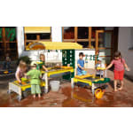 Wasser-Sand-Spieltisch – Grundmodell mit Dach
