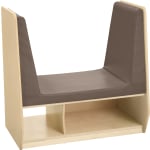 Schrank-Bank grow.upp, div. Farben, Sitzh. 32 cm, B 97 x H 94 x T 55 cm