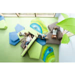 Entdecker-Sofa grow.upp Armlehne links, div. Stoffe