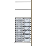 Regal Erweiterungselement, T 44 cm