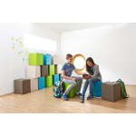 Sitzelement „Quader", Sitzhöhe 43 cm