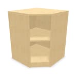 Eckschrank variado, B 28 x H 80,6 x T 45,5/45,5 cm