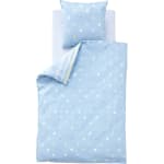 Wendebettwäsche-Set Streifen, 2-teilig, Kissen 35 x 40 cm, Decke 80 x 105 cm